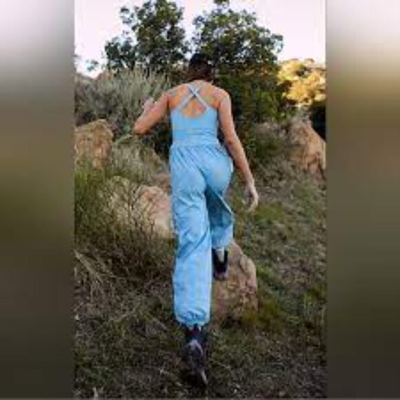 NWT Free People Righteous Onesie in Falling Water Size XS - Picture 3 of 3